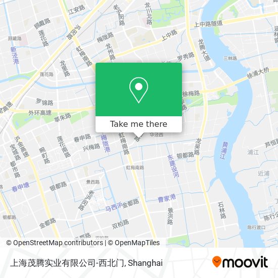 上海茂腾实业有限公司-西北门 map