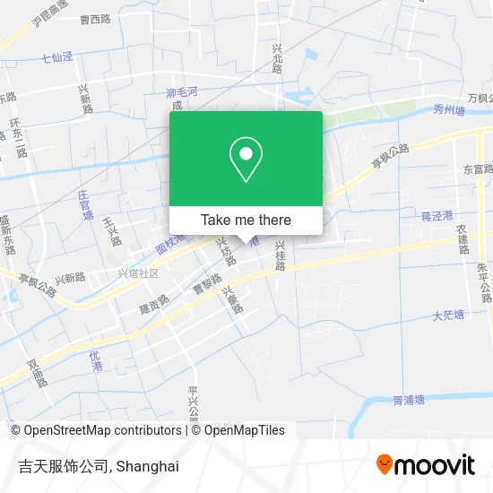 吉天服饰公司 map