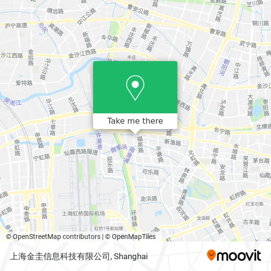 上海金圭信息科技有限公司 map