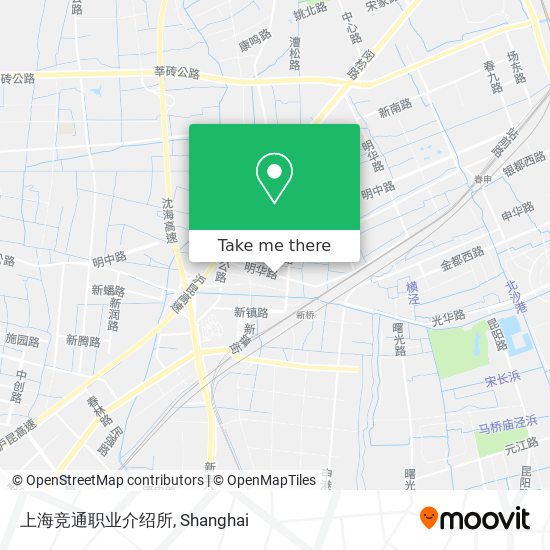 上海竞通职业介绍所 map