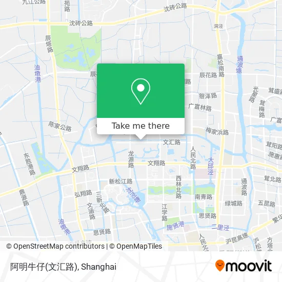 阿明牛仔(文汇路) map