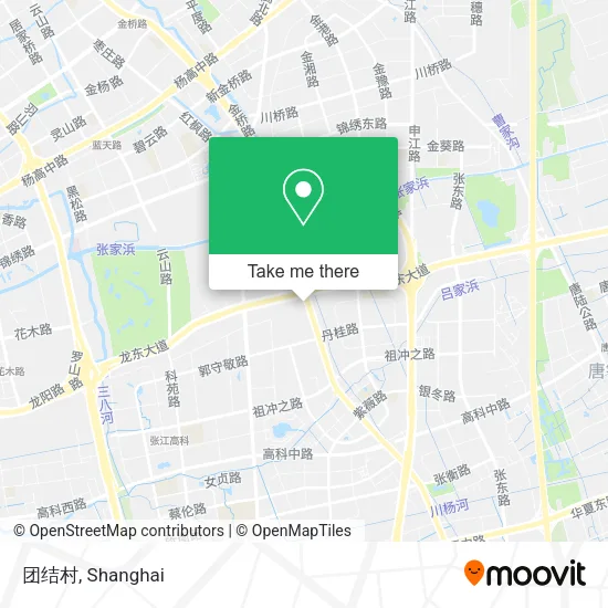 团结村 map
