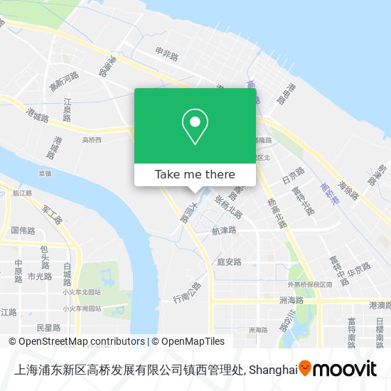 上海浦东新区高桥发展有限公司镇西管理处 map