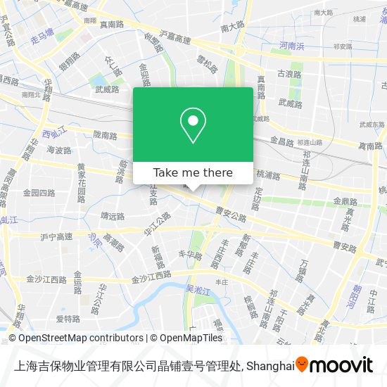 上海吉保物业管理有限公司晶铺壹号管理处 map