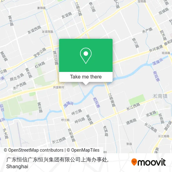 广东恒信广东恒兴集团有限公司上海办事处 map