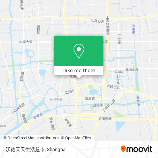 沃德天天生活超市 map