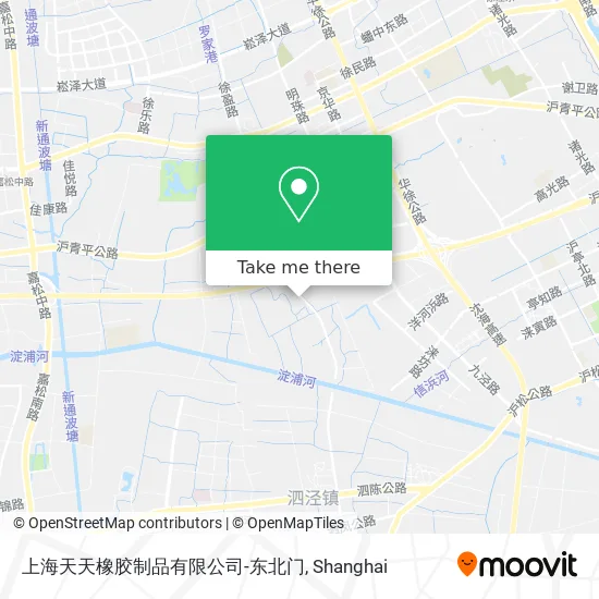上海天天橡胶制品有限公司-东北门 map