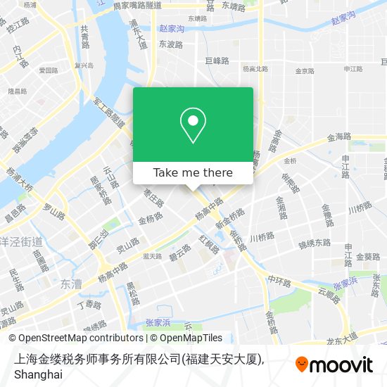 上海金缕税务师事务所有限公司(福建天安大厦) map