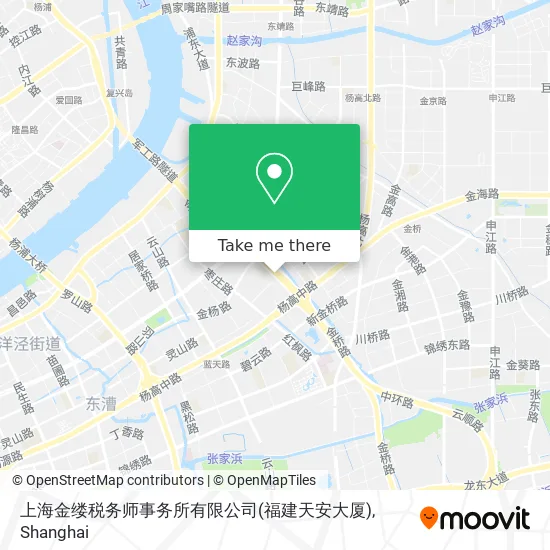 上海金缕税务师事务所有限公司(福建天安大厦) map
