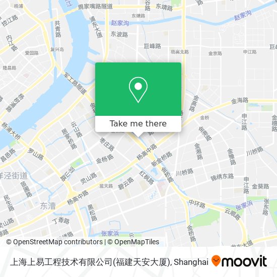 上海上易工程技术有限公司(福建天安大厦) map