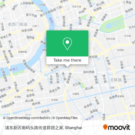 浦东新区南码头路街道群团之家 map