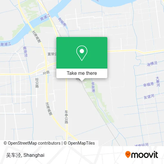 吴车泾 map