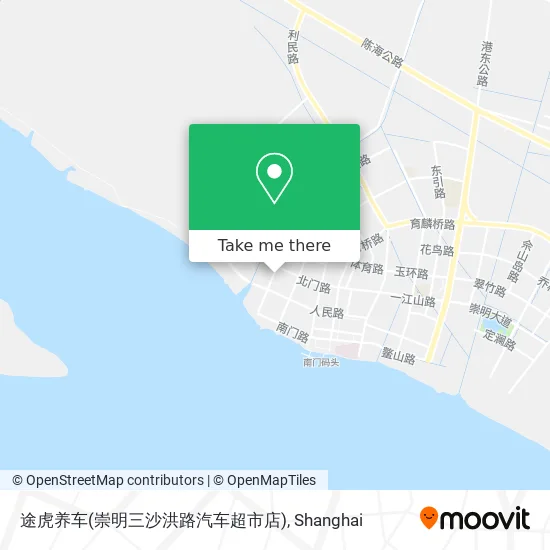 途虎养车(崇明三沙洪路汽车超市店) map