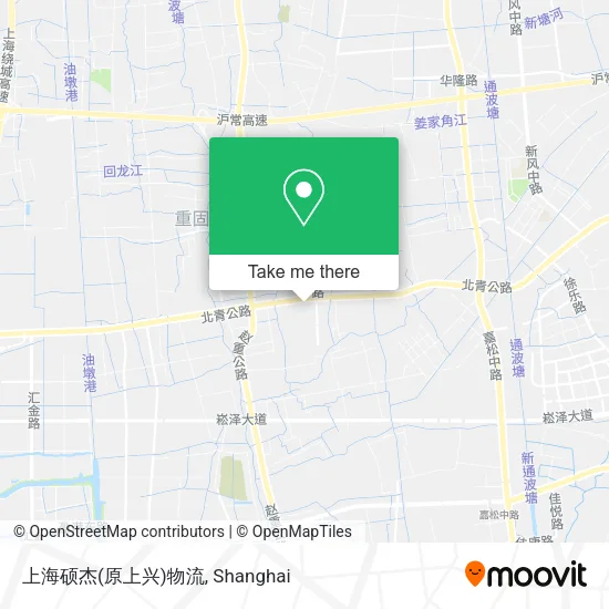 上海硕杰(原上兴)物流 map