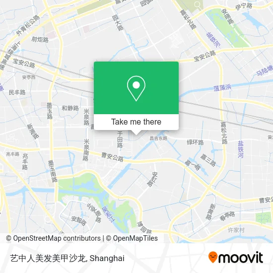 艺中人美发美甲沙龙 map