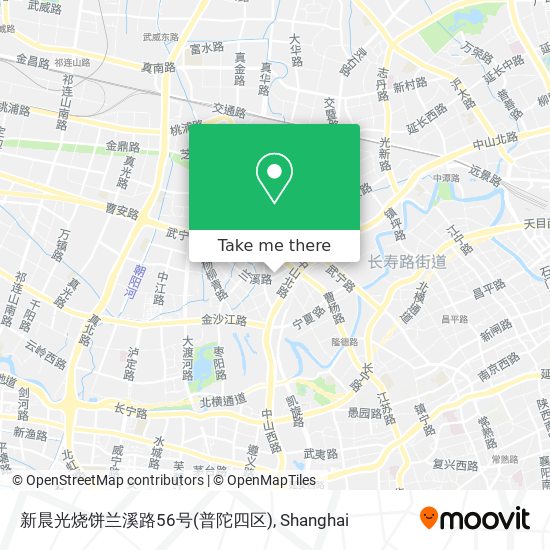 新晨光烧饼兰溪路56号(普陀四区) map