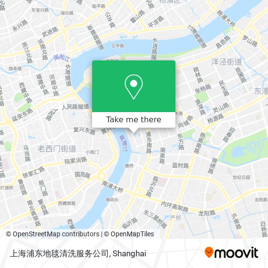 上海浦东地毯清洗服务公司 map