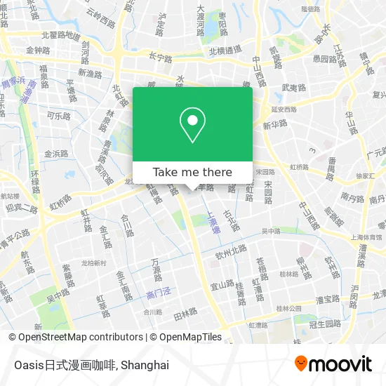 Oasis日式漫画咖啡 map