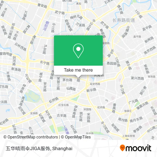 五华晴雨伞JIGA服饰 map