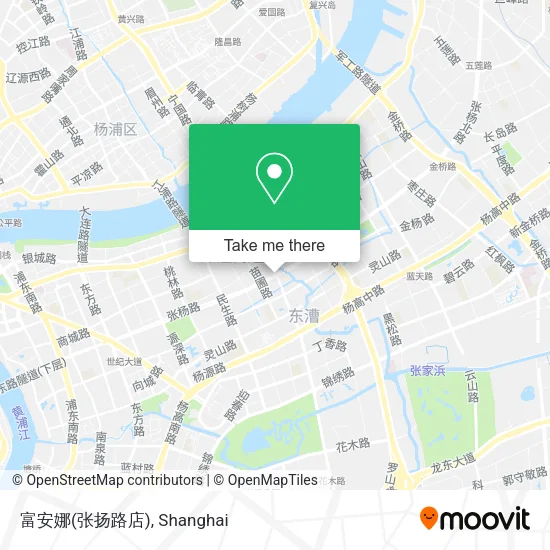 富安娜(张扬路店) map