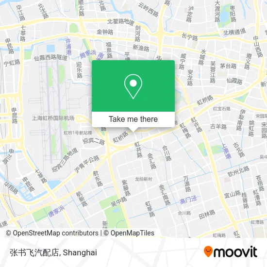 张书飞汽配店 map