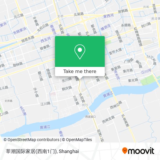 莘潮国际家居(西南1门) map