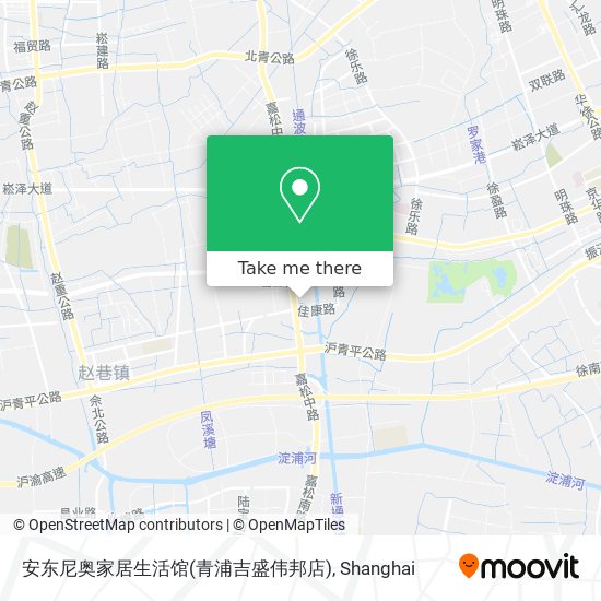 安东尼奥家居生活馆(青浦吉盛伟邦店) map