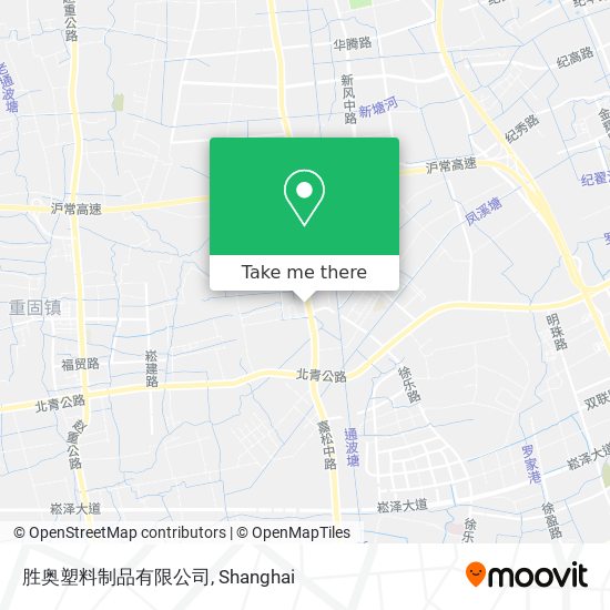 胜奥塑料制品有限公司 map