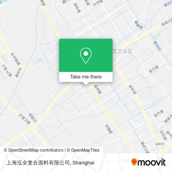 上海泓全复合面料有限公司 map