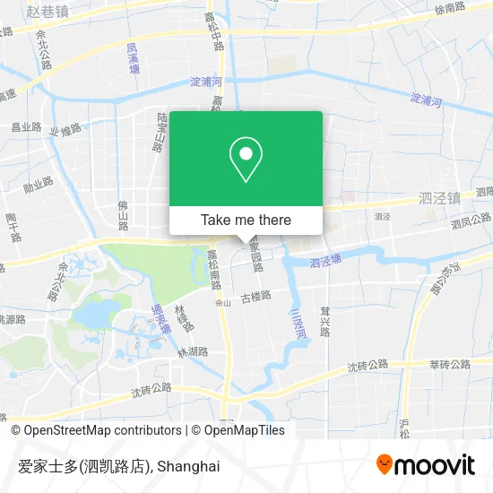 爱家士多(泗凯路店) map