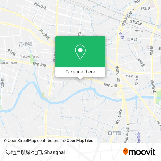 绿地启航城-北门 map