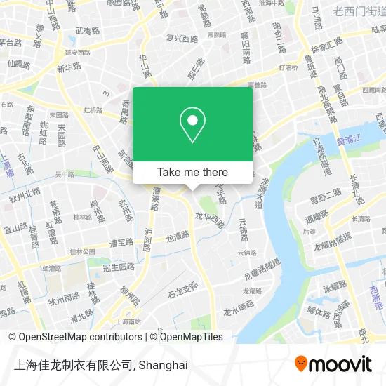 上海佳龙制衣有限公司 map