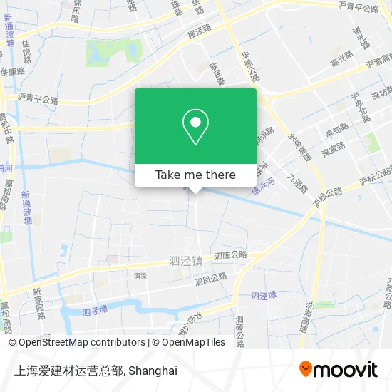 上海爱建材运营总部 map