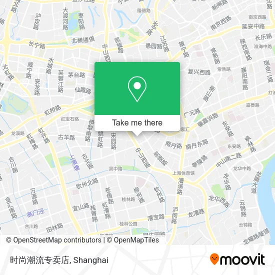 时尚潮流专卖店 map