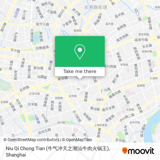 Niu Qi Chong Tian (牛气冲天之潮汕牛肉火锅王) map