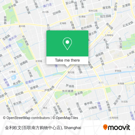 金利欧文(百联南方购物中心店) map