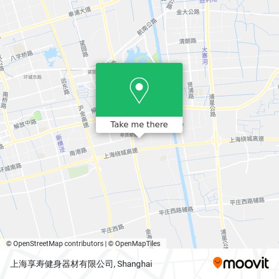 上海享寿健身器材有限公司 map