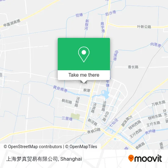 上海梦真贸易有限公司 map