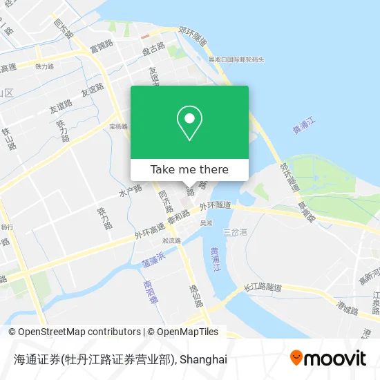 海通证券(牡丹江路证券营业部) map