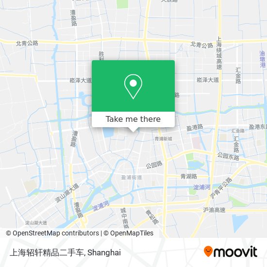 上海轺轩精品二手车 map