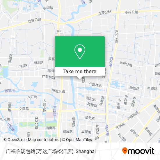广福临汤包馆(万达广场松江店) map