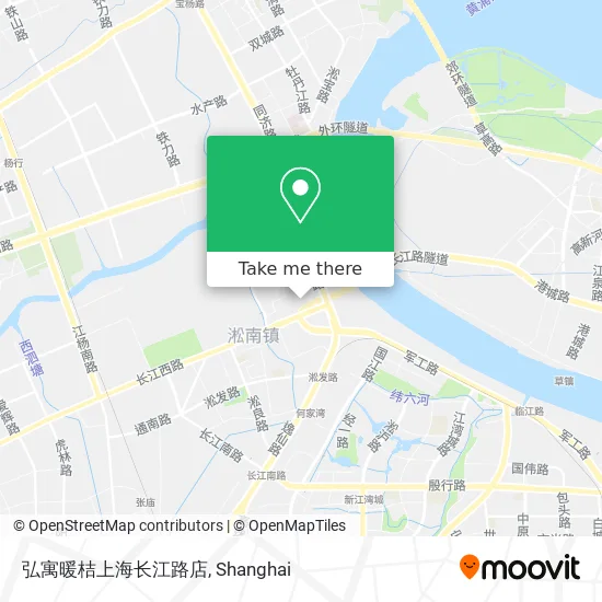 弘寓暖桔上海长江路店 map