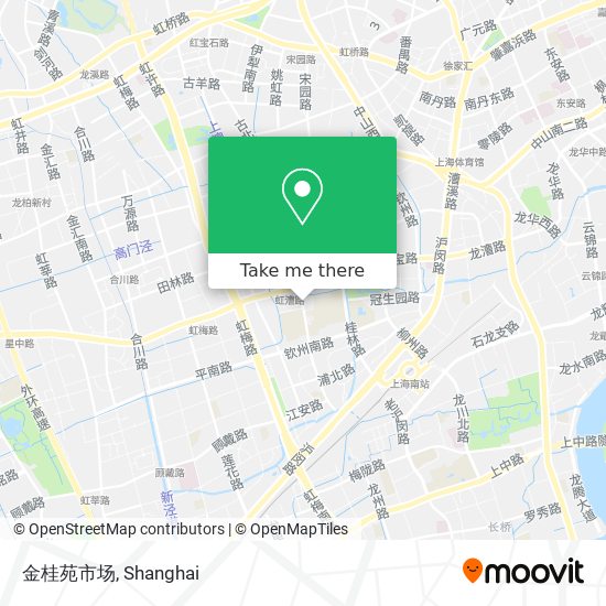 金桂苑市场 map