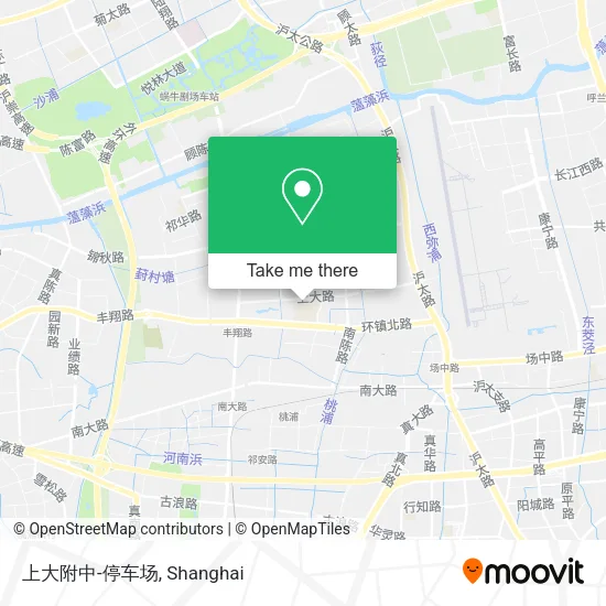 上大附中-停车场 map