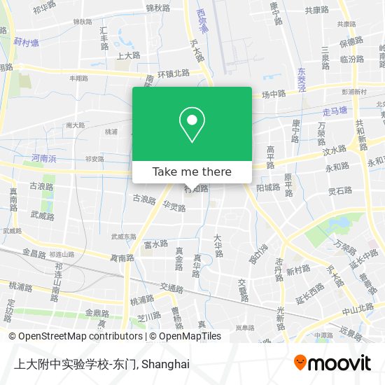上大附中实验学校-东门 map