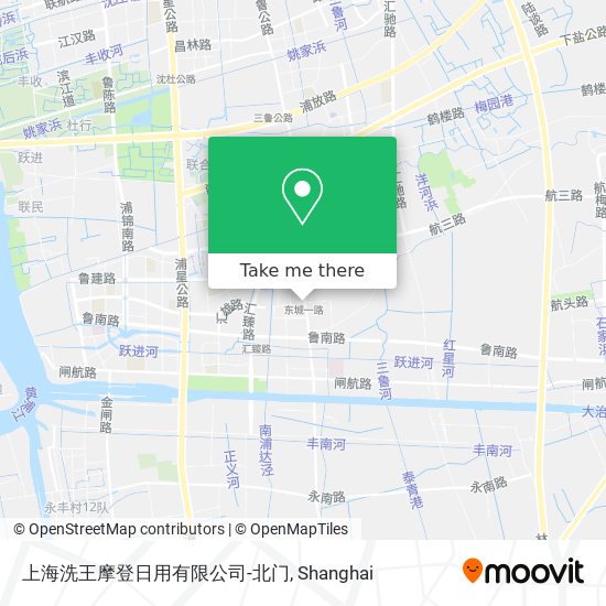 上海洗王摩登日用有限公司-北门 map