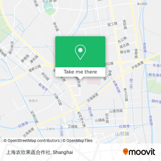 上海农欣果蔬合作社 map
