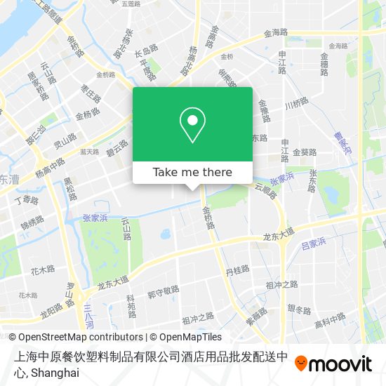 上海中原餐饮塑料制品有限公司酒店用品批发配送中心 map