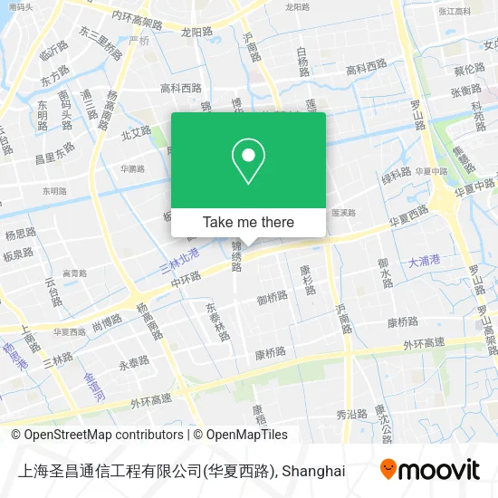 上海圣昌通信工程有限公司(华夏西路) map