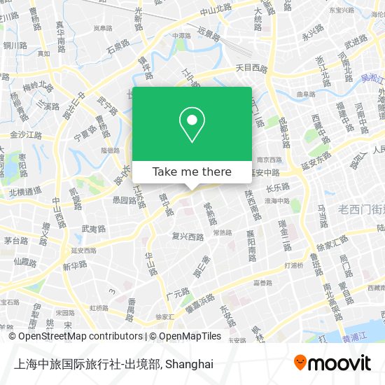 上海中旅国际旅行社-出境部 map
